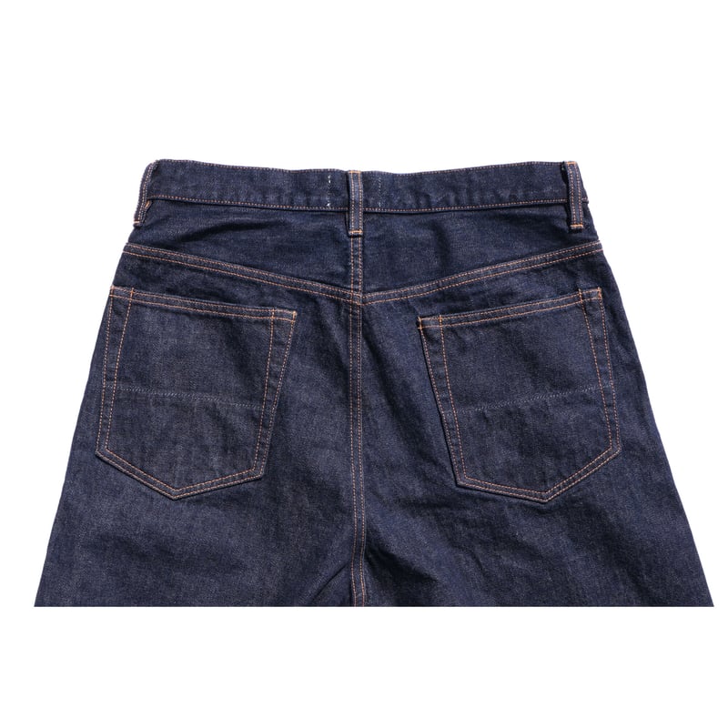 Selvedge wide jeans - One wash / Indigo | super