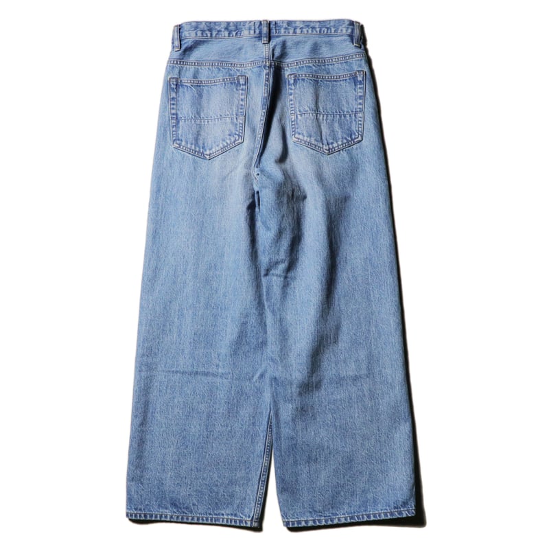 Selvedge wide jeans - Vintage wash / Indigo | s