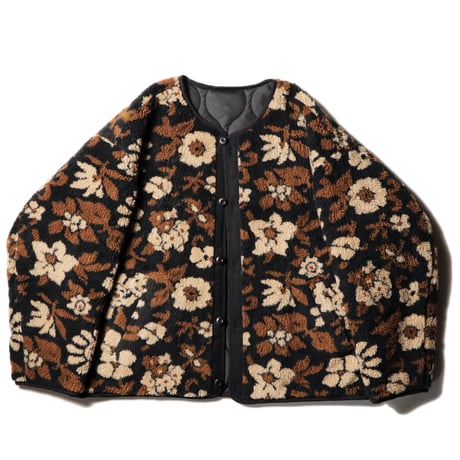 jacquard boa blouson / supernova