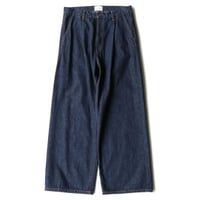 Selvedge wide jeans - One wash / Indigo