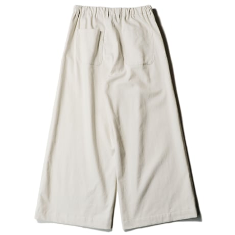 Baggy utility trouser - Brushed drill / Off white