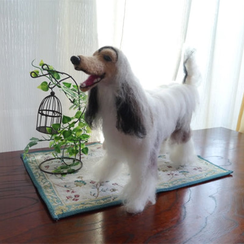 アフガン・ハウンド・ドッグ | felting-animal