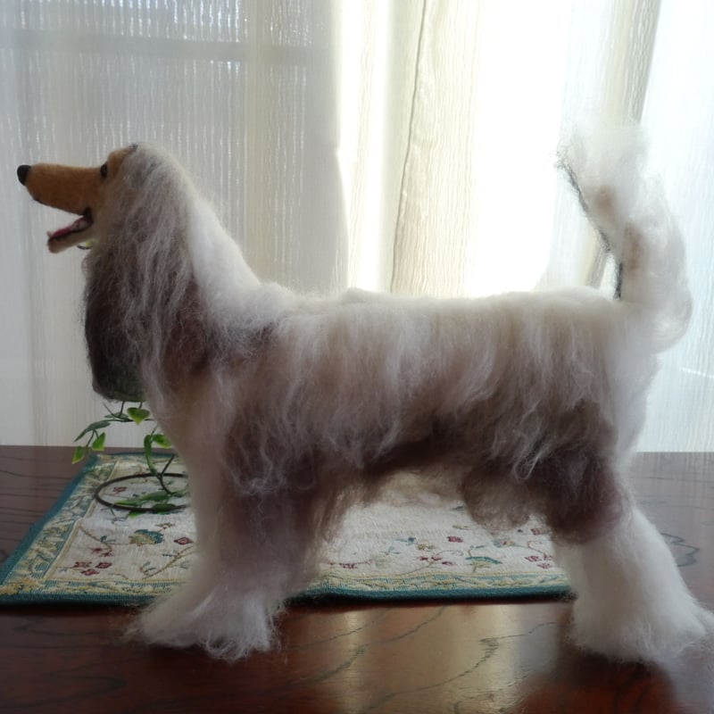 アフガン・ハウンド・ドッグ | felting-animal