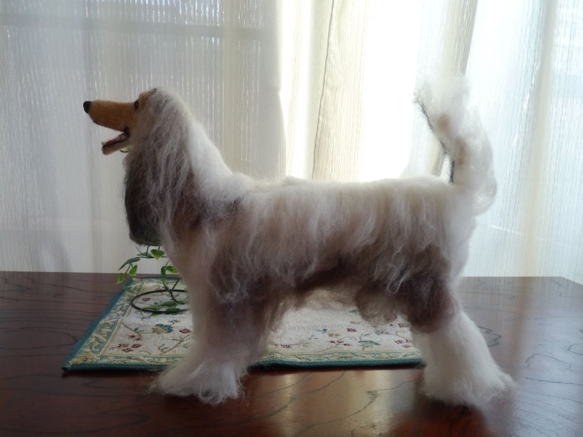 アフガン・ハウンド・ドッグ | felting-animal