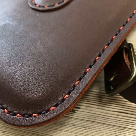 iPad Pro12.9インチ用の手縫いのオイルドレザー・ケース