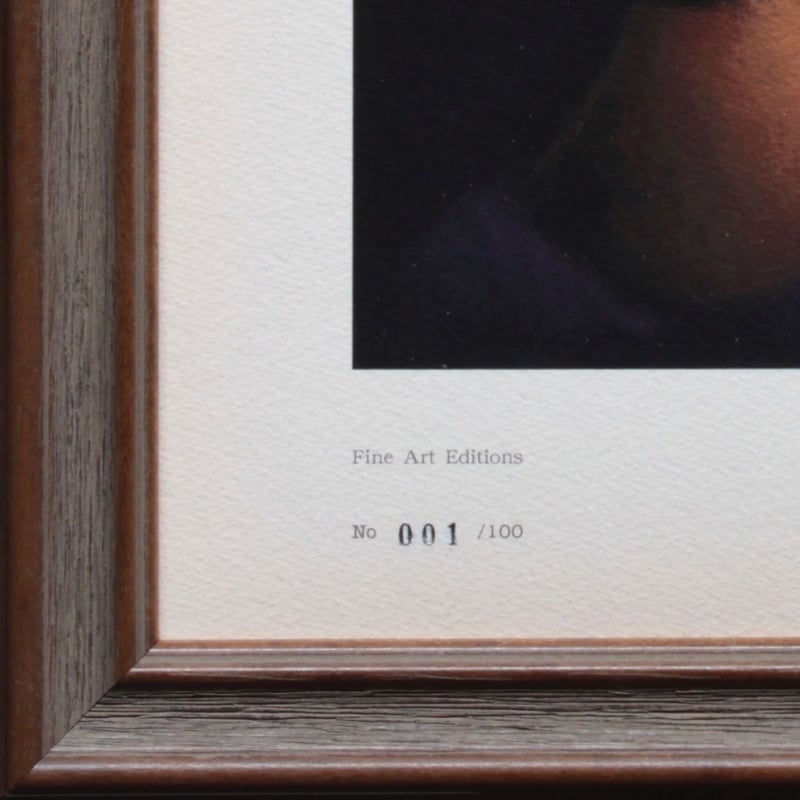 くまのみのささやき」ジクレー版画 ／額装品 | ストア | 新里たける