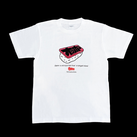 OPPOO T-shirt カタカナVer. （White）