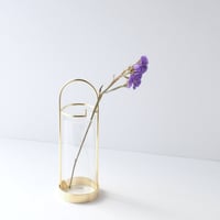 アクセサリースタンド　perch　メタルベース用ガラス瓶