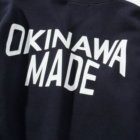 OKINAWAMADEスウェットシャツ（ネイビー）