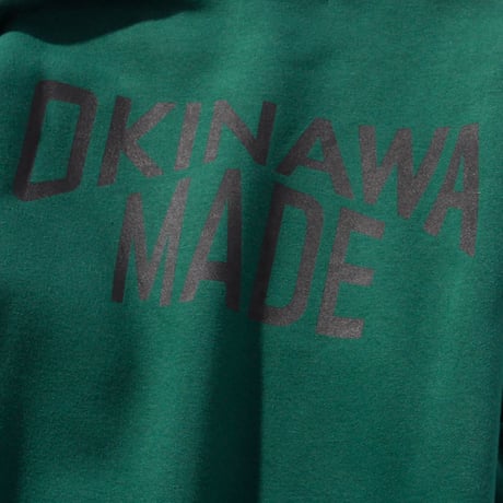 OKINAWAMADEスウェットシャツ（グリーン）