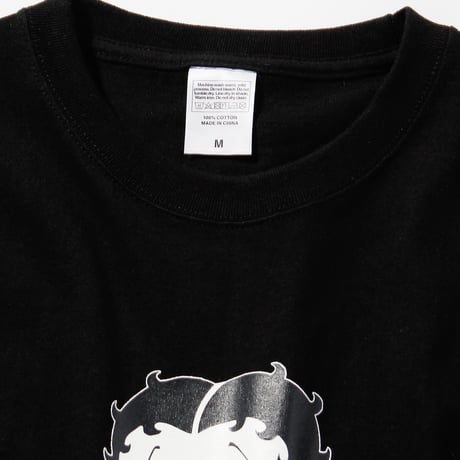 BETTY BOOP／OKINAWAMADE™コラボTシャツ（ブラック）