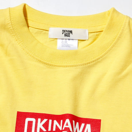 OKINAWAMADE™ボックスロゴTシャツ（イエロー）