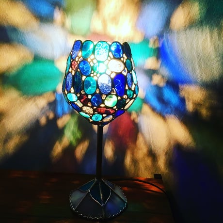 Wine Glass Lamp