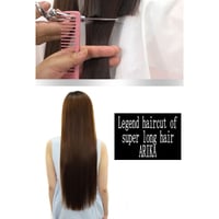 Legend haircut of super long hair ARIKA【　Haircut 編 　Haircut version　】DL