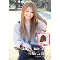 HQ-34 Hairmake&HairCut　桐島さき　  DVD【パッケージ無し】