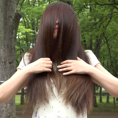 ヘアメイクヘアカット 月実由衣 Ⅳ   1/2【公園ロングヘア編】HD高画質1080p