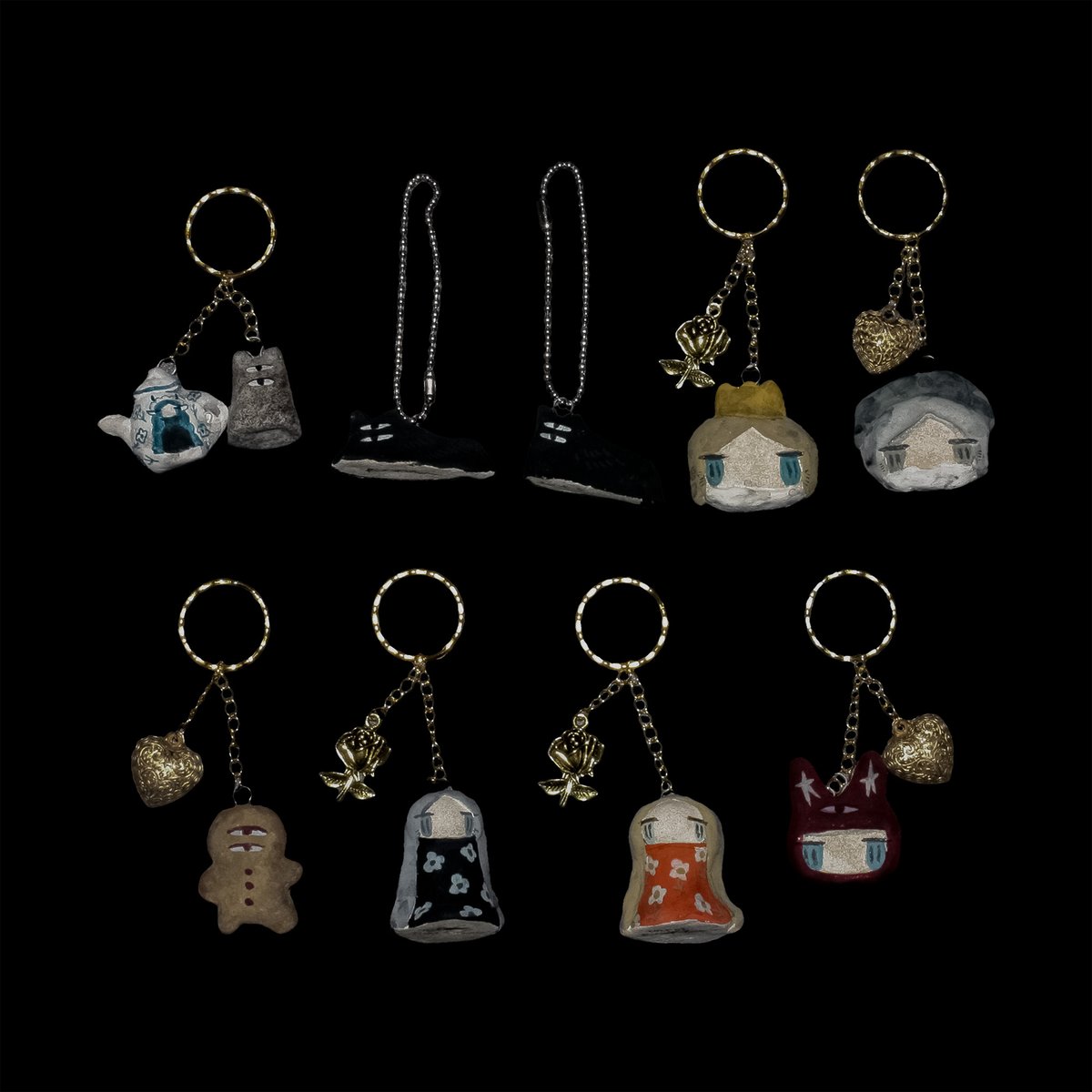 グッズ】オーブン粘土のキーホルダー：王様 | OTENBA