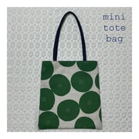mini tote bag(Polka dot pattern-G)