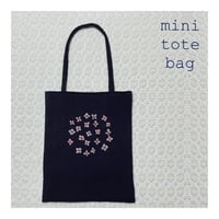 mini tote bag(Embroidery-PPL)