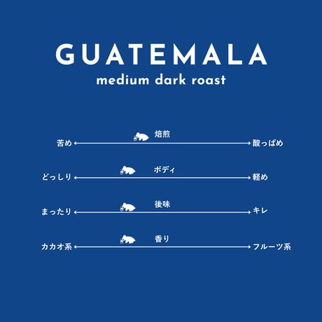 ウォッシュトコーヒー　中深煎り