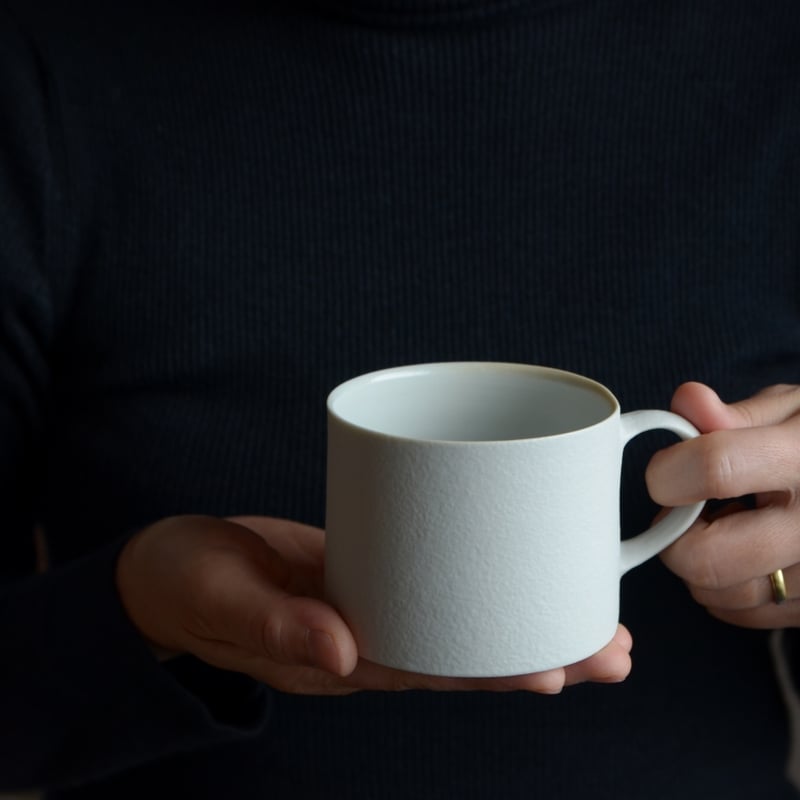 桑原典子さん ストレートマグsn(まっ白) | ろばの家