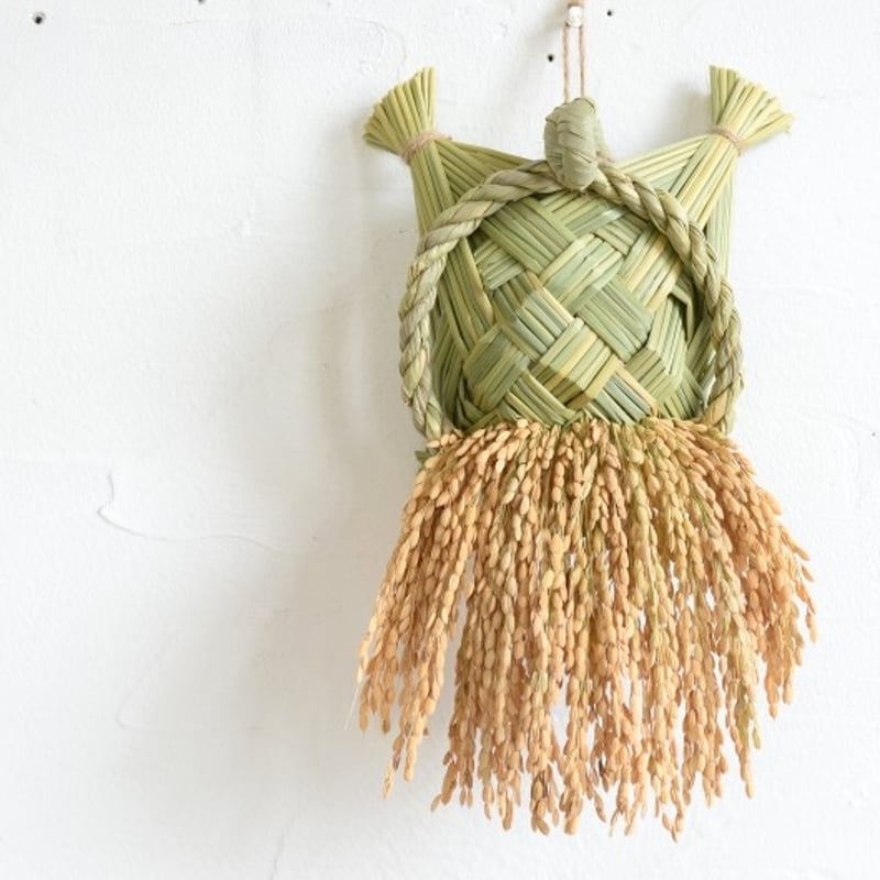 わら細工たくぼさん 祝亀(大) | ろばの家