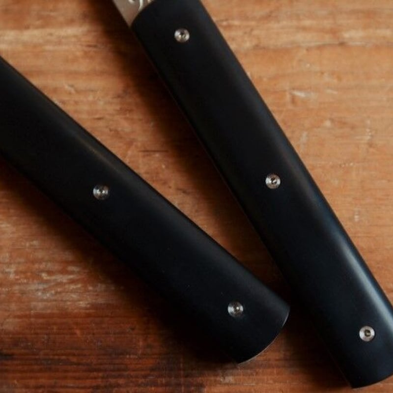 Perceval 9.47テーブルナイフ2本SET(ブラック) | ろばの家