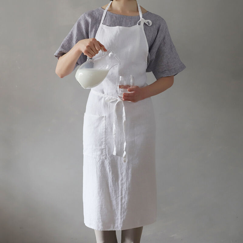 Shad Warms リトアニアリネン エプロン