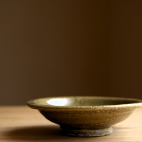 樋上雄貴さん　5寸縁折り皿(B)