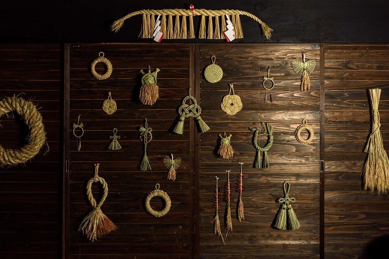 わら細工たくぼさん 祝亀(小) | ろばの家