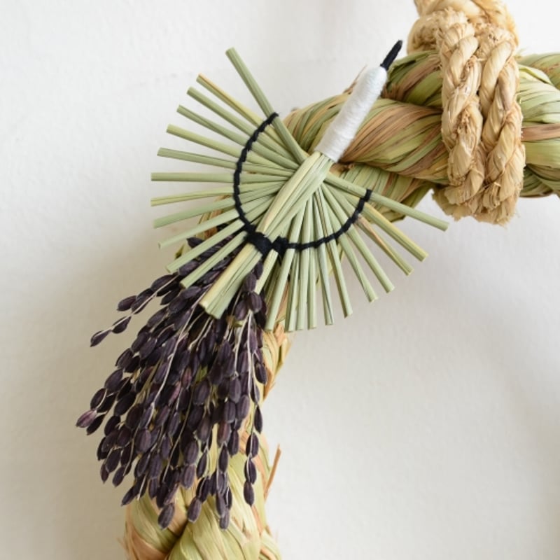 わら細工たくぼさん 根つき穂つき | ろばの家