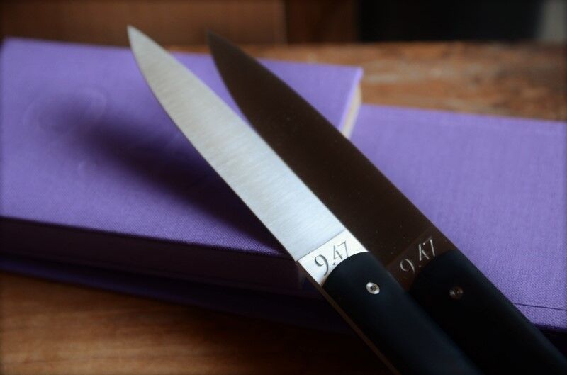 Perceval 9.47テーブルナイフ2本SET(ブラック) | ろばの家