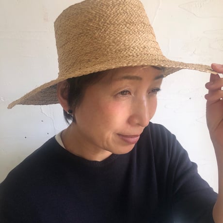 Babaghuri　ラフィアの帽子