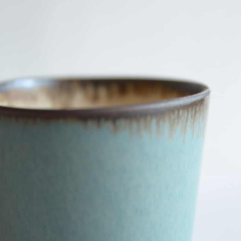 加藤かずみさん フリーカップ(グリーン) | ろばの家