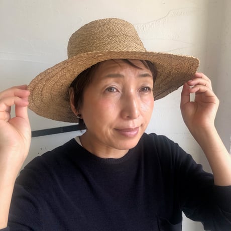 Babaghuri　ラフィアの帽子