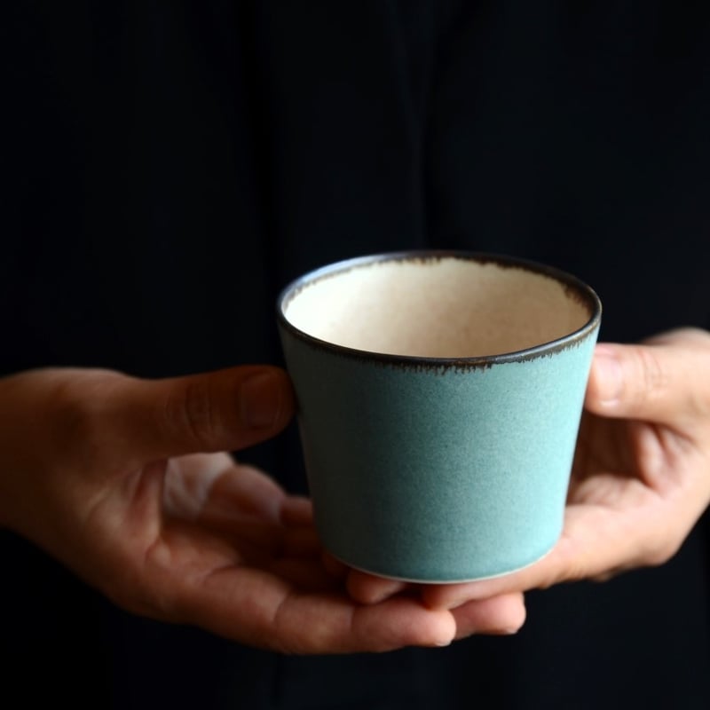 加藤かずみさん フリーカップ(グリーン) | ろばの家