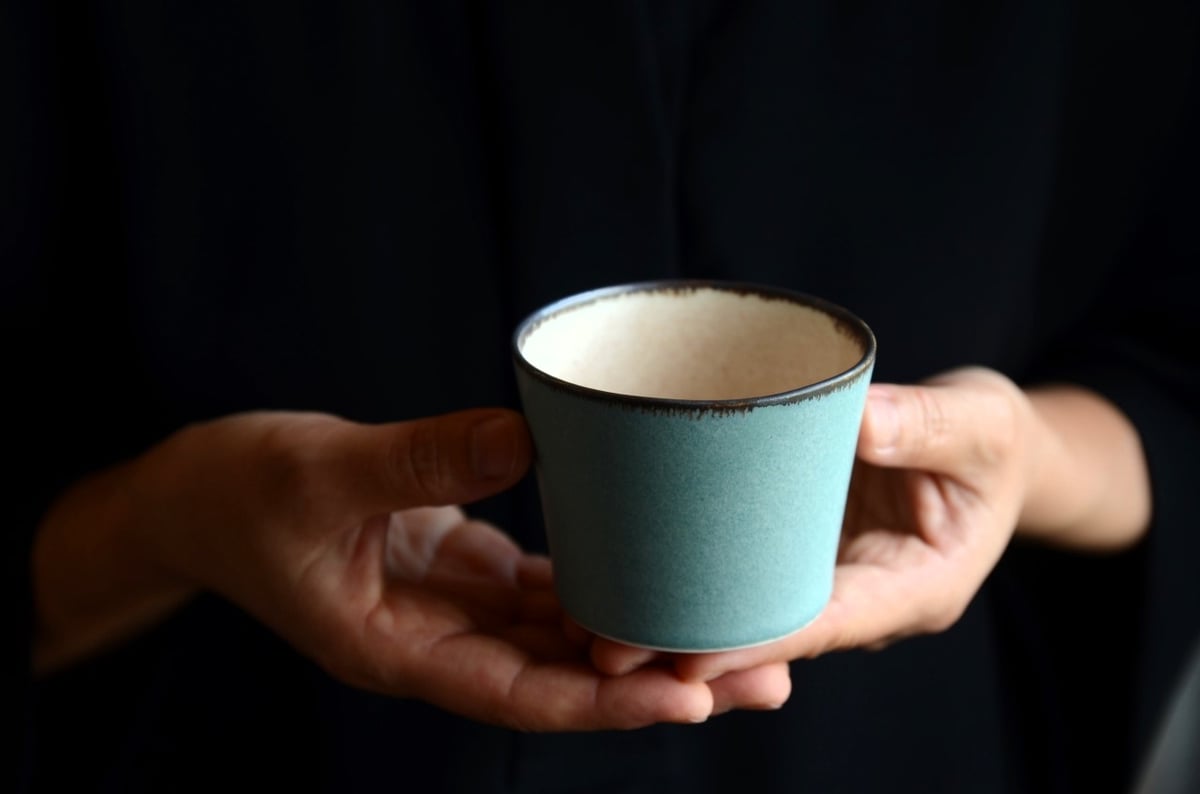 山野辺彩 さん　フリーカップ 美濃焼】 美濃彩 フリーカップ ペア 【織部/玉山窯】 食器 フリー