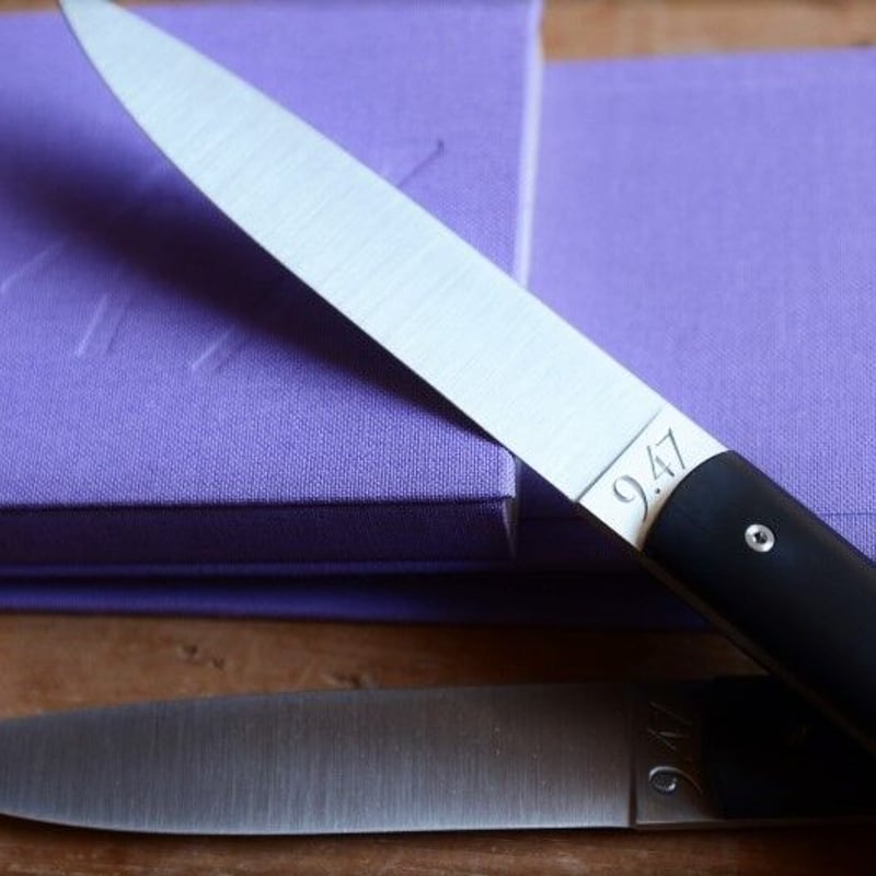 PERCEVALテーブルナイフ「9.47」２本セット ブラック ペルスヴァル Perceval 9.47テーブルナイフ2本SET(ブラック) | ろばの家