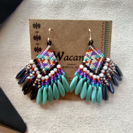 Native beads pierce (14kgf)by Wacana