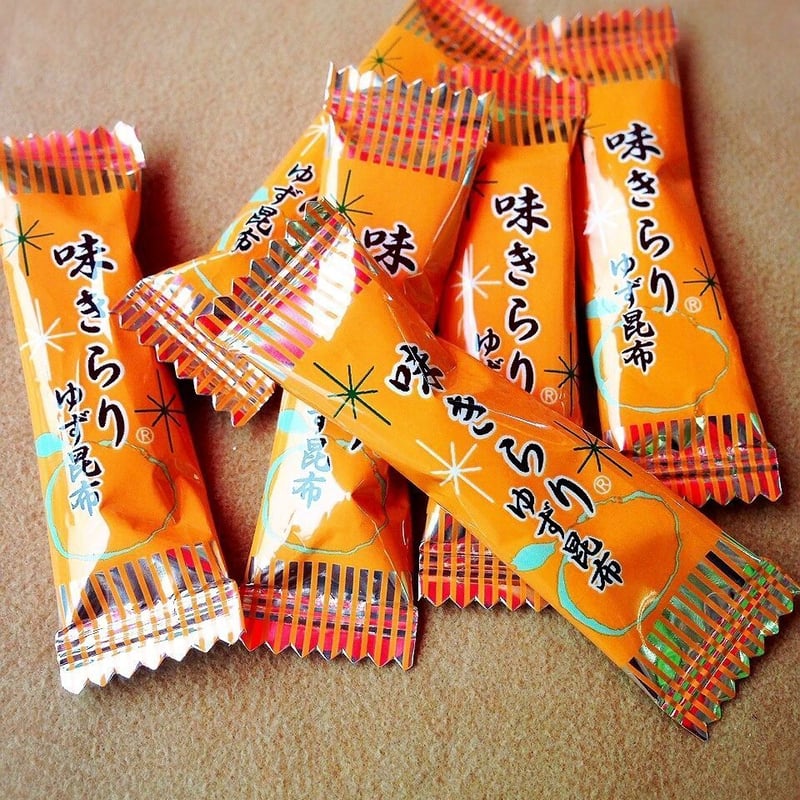 メール便 送料無料】味きらり（ゆず昆布）昆布飴 60g入り | 昆布と