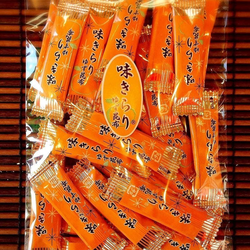 メール便 送料無料】味きらり（ゆず昆布）昆布飴 60g入り | 昆布と