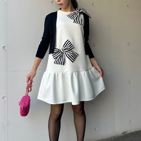 カプリシャスミー　capriciousmie サイドリボンバミューダパンツ カプリシャスミー capriciousmie サイドリボンバミューダパンツ