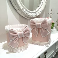 12-273  ピンク　インテリア小物2点セット