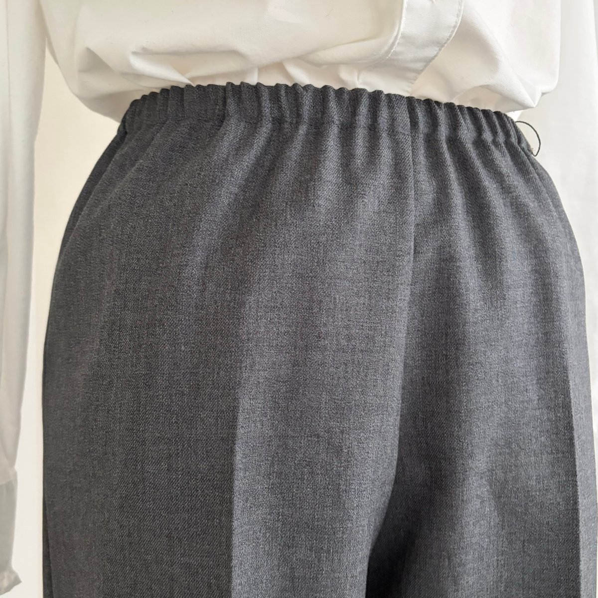 2-036 グレー バミューダパンツ フリー（L） | capriciousmie