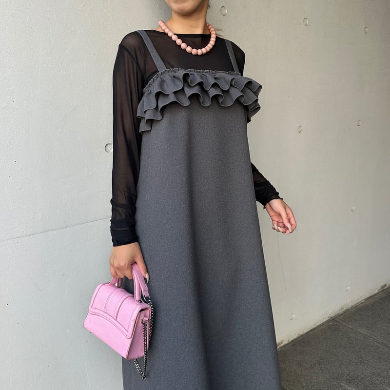 希少✨バーバリーブラックレーベル チビフリルタック Aラインシャツワンピース M バーバリーブラックレーベル ワンピース 希少✨バーバリーブラック