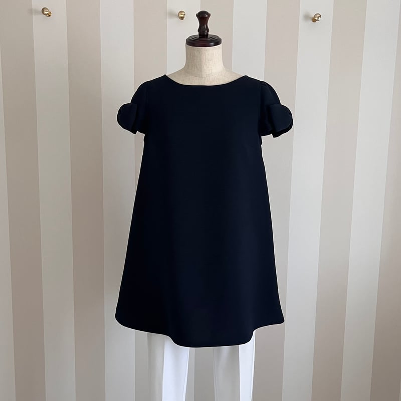 カプリシャスミー　リボン袖　半袖チュニック カプリシャスミー リボン袖 半袖チュニック カプリシャスミー リボン袖