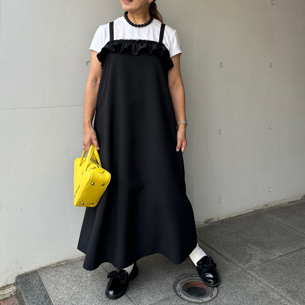 7月値上げします【Black collection】フリルミニワンピース 7月値上げします【Black collection】フリルミニワンピース 7月