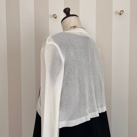 8-004    白　ボレロ　　フリー　　セレクト商品