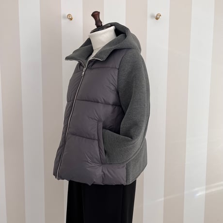 10-092    グレー　ブルゾン　セレクト商品　Ｍ〜Ｌ