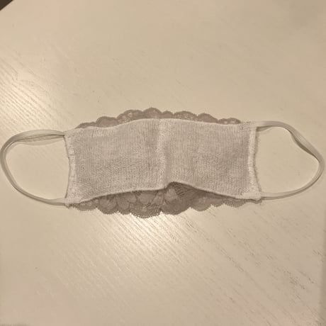 グレー　マスク